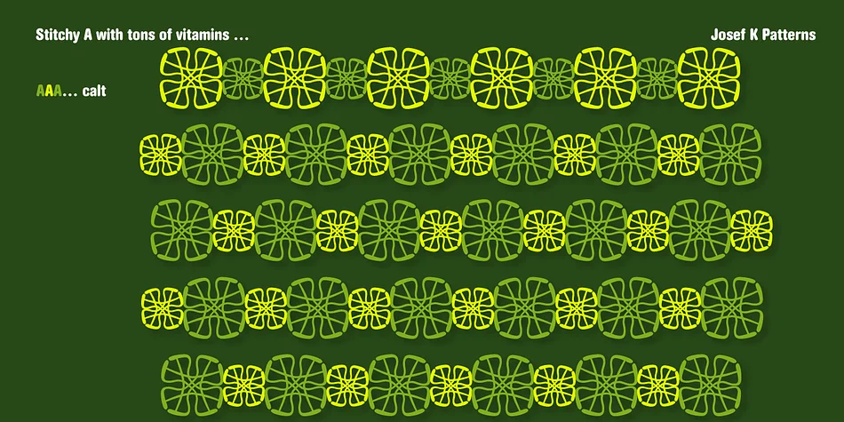 Josef K Patterns by Juliasys — Dingbats Font — thumbnail 4