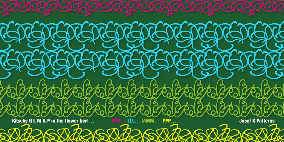 Josef K Patterns by Juliasys — Dingbats Font — thumbnail 8
