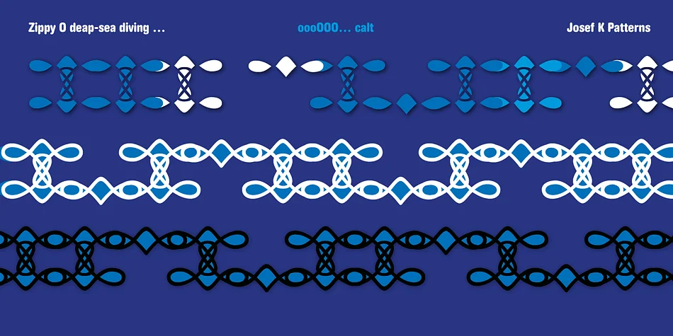 Josef K Patterns by Juliasys — Dingbats Font — thumbnail 9