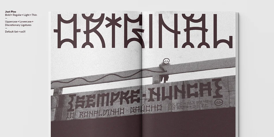Just Pixo by Latinotype — Display Font — thumbnail 9