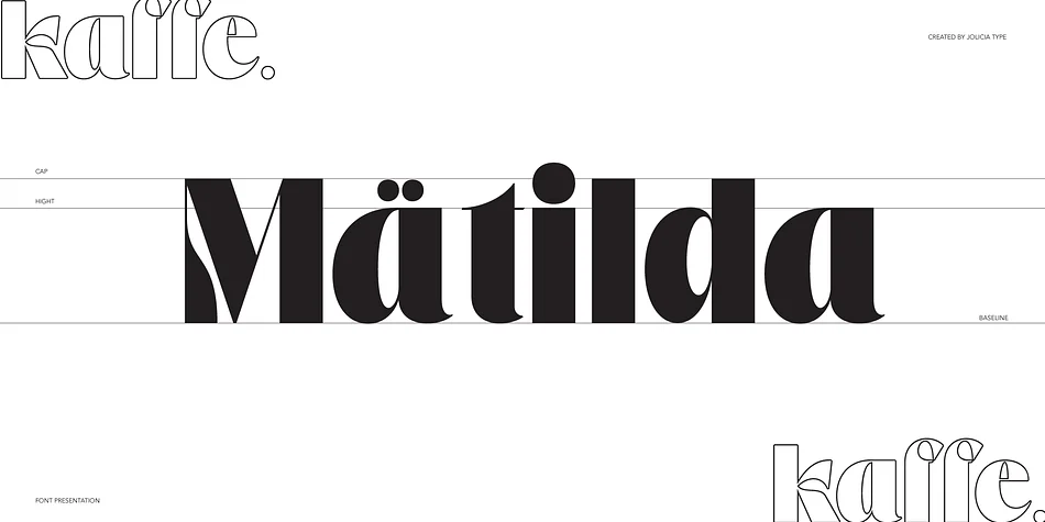 Kaffe by Jolicia Type — Display Font — thumbnail 8
