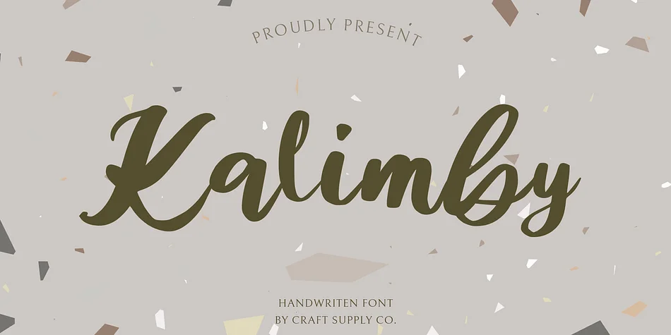 Kalimby by Craft Supply Co. — Script Handwritten Font