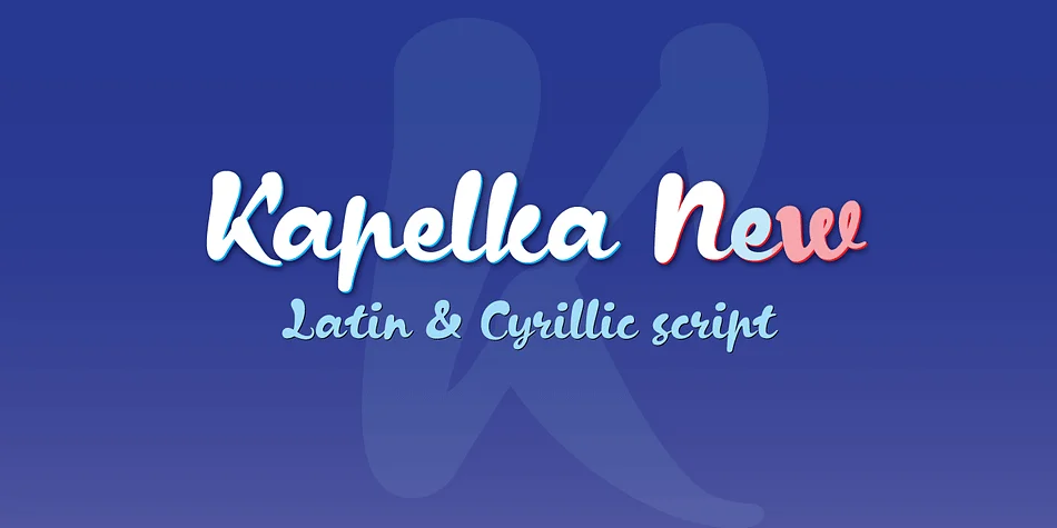 Kapelka New by ParaType — Script Handwritten Font — thumbnail 6