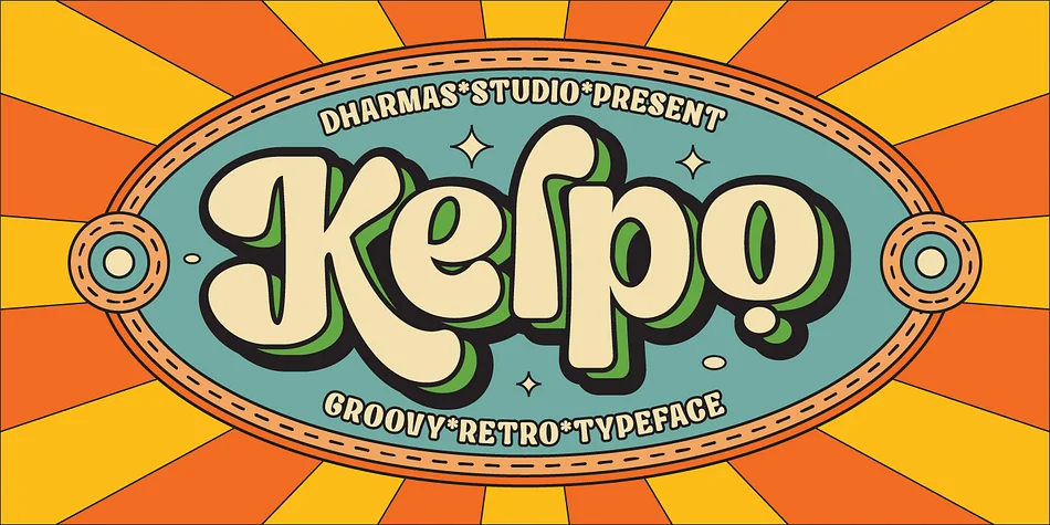 Kelpo by Dharmas Studio — Display Font