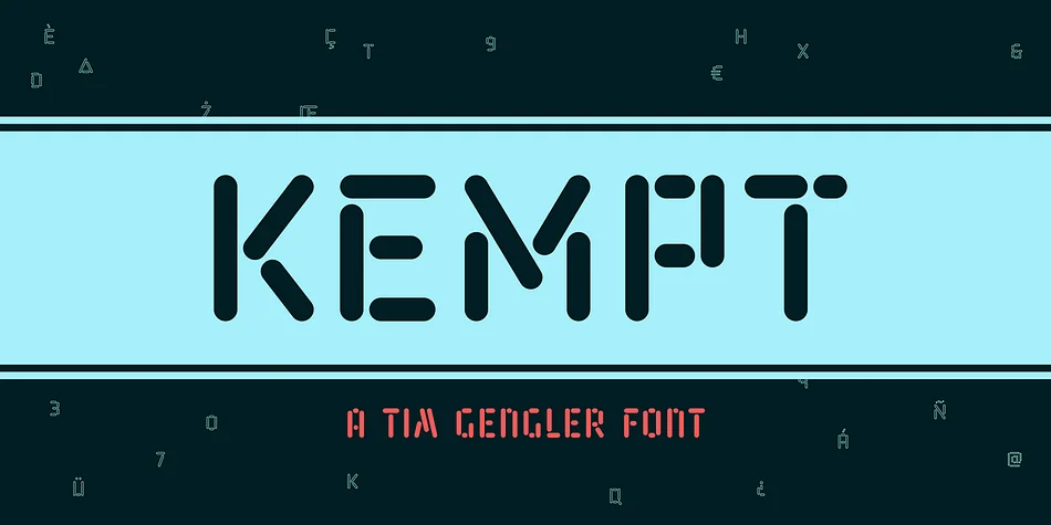 KEMPT by Bunny Dojo — Display Font