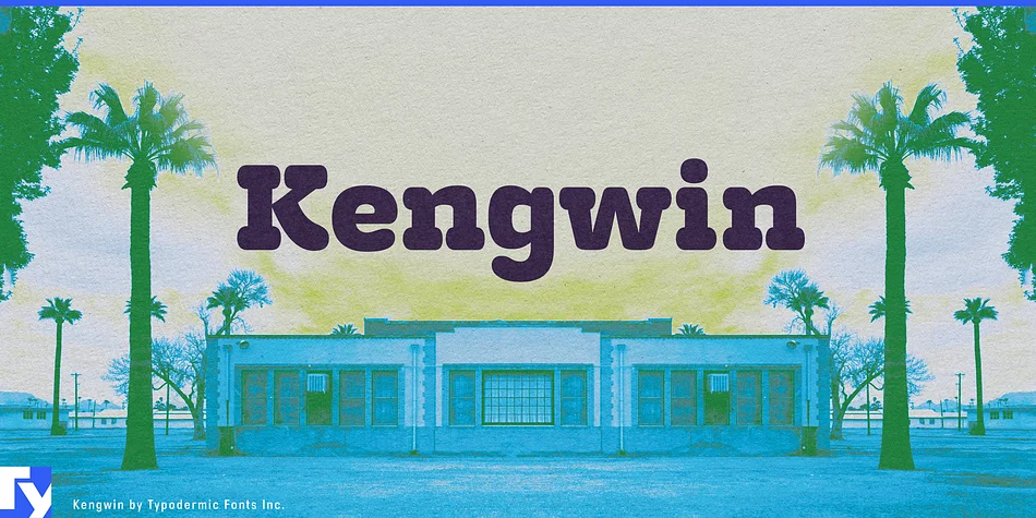 Kengwin by Typodermic Fonts Inc. — Decorative Font