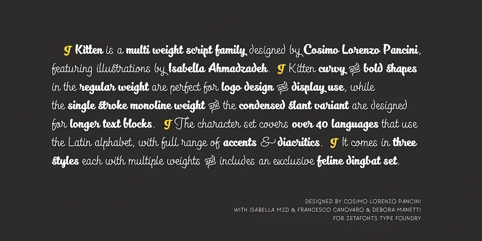 Kitten by Zetafonts — Script Handwritten Font — thumbnail 2