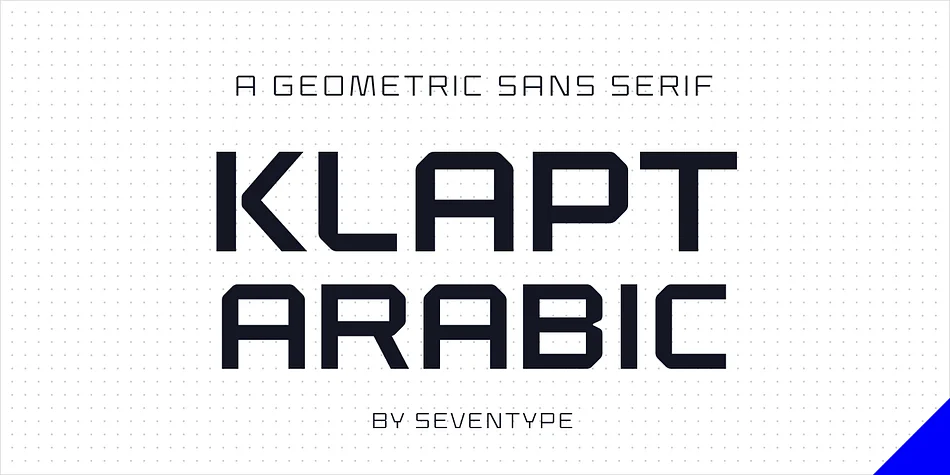 Klapt Arabic by SevenType β Display Font
