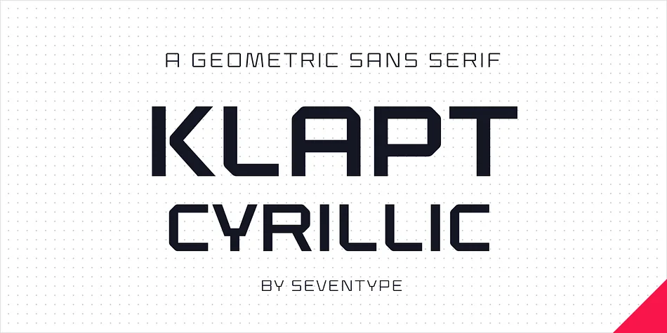 Klapt Cyrillic by SevenType — Display Font — thumbnail 2