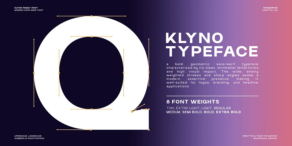 Klyno by roomspace — Display Font — thumbnail 9