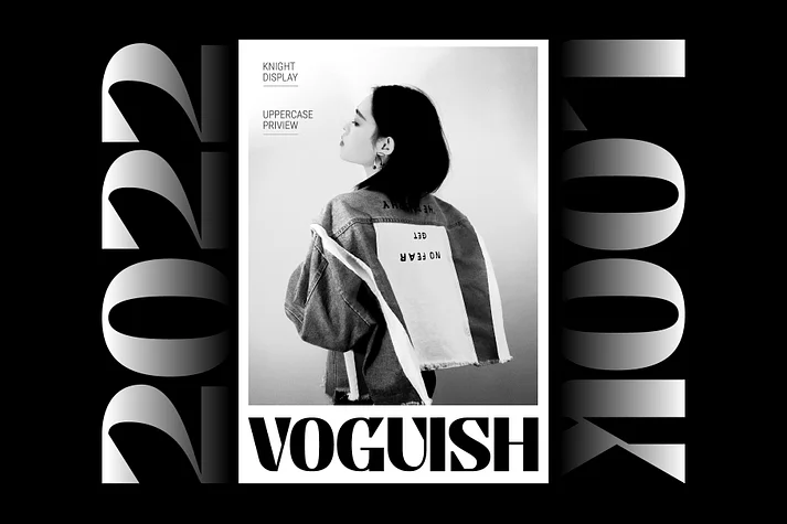 Knight by roomspace — Display Font — thumbnail 2