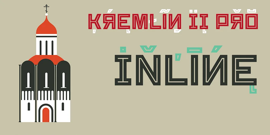 Kremlin II Pro by CheapProFonts — Display Font — thumbnail 2