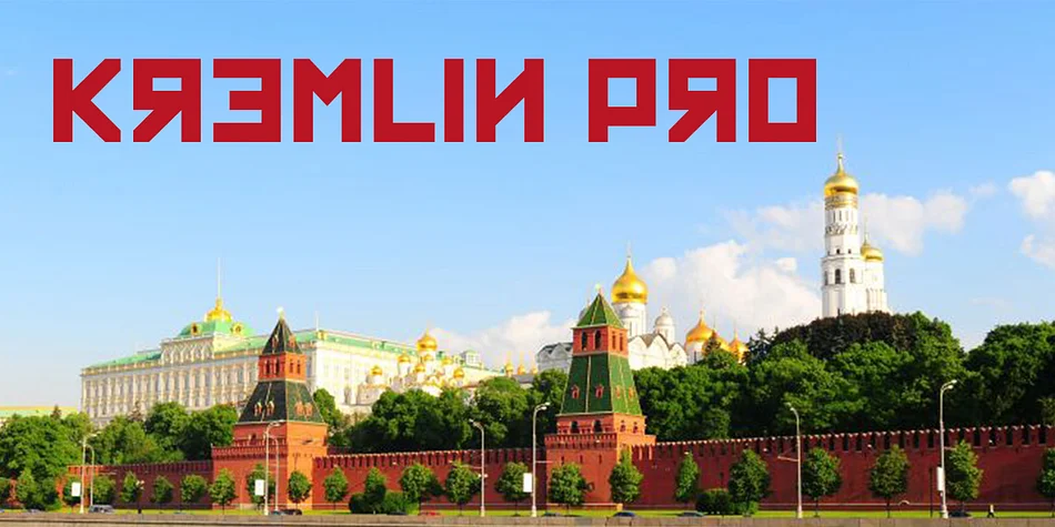 Kremlin Pro by CheapProFonts — Display Font
