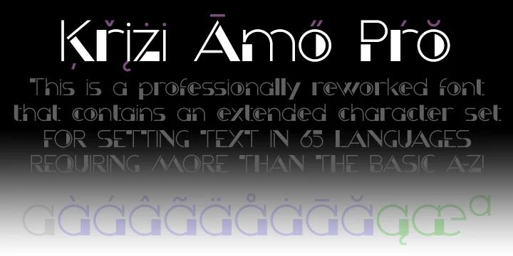 Krizi Amo Pro by CheapProFonts — Decorative Font — thumbnail 7