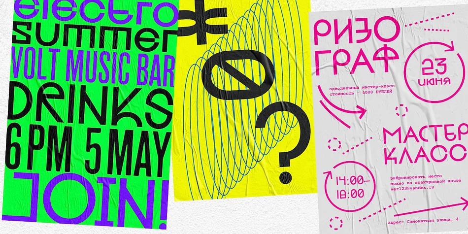 Krok by ParaType — Display Font — thumbnail 2