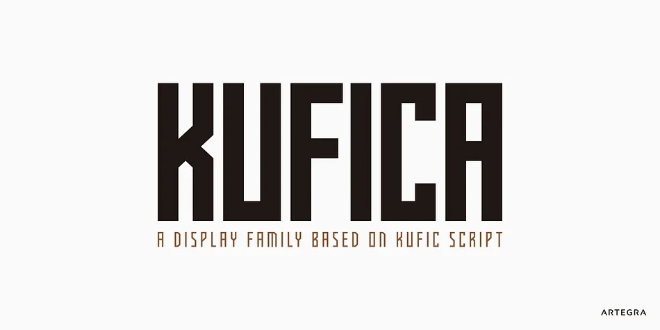 Kufica by Artegra β Display Font
