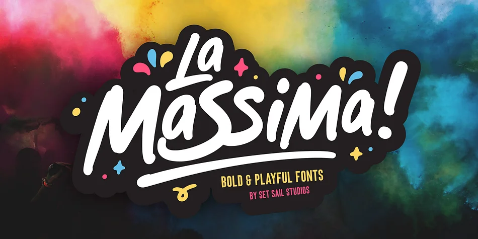 La Massima by Set Sail Studios — Decorative Font