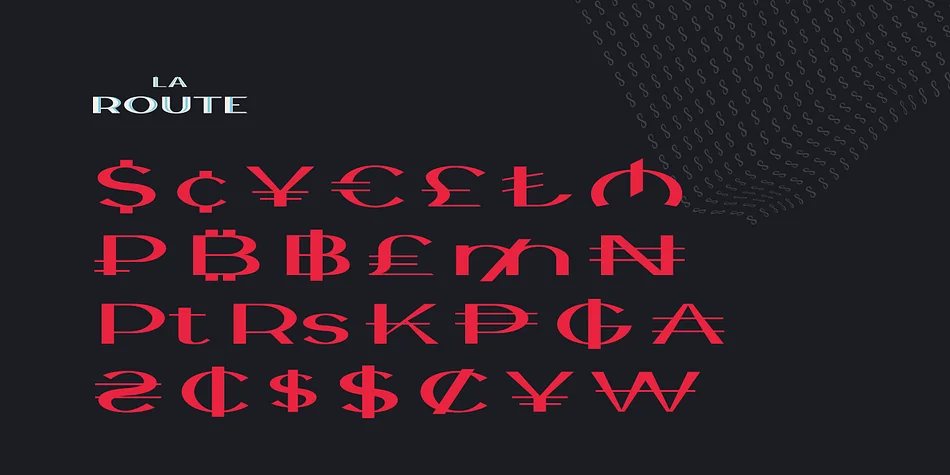 La Route by TAFT Foundry — Display Font — thumbnail 8