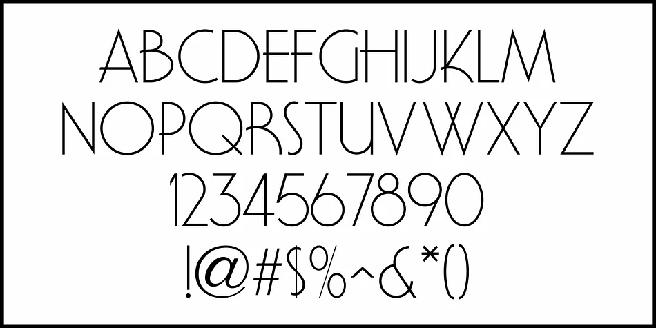 LADIES WEAR JNL by Jeff Levine Fonts — Decorative Font — thumbnail 3
