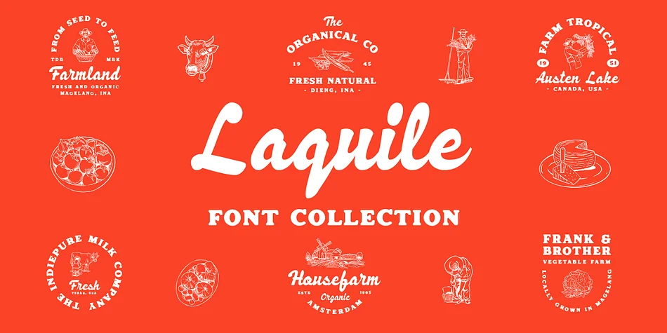 Laquile by Edignwn Type — Dingbats Font