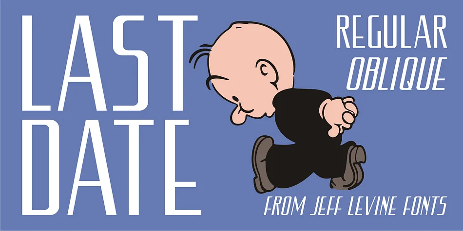LAST DATE JNL by Jeff Levine Fonts β Decorative Font