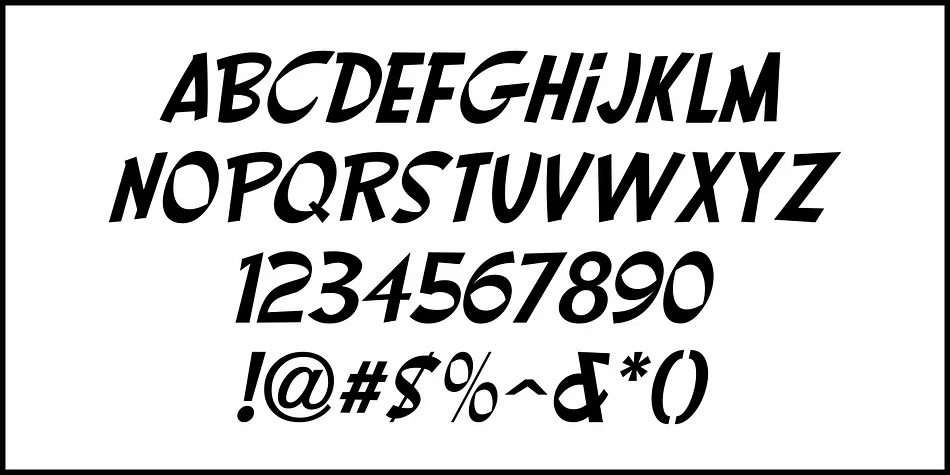 LATIN FIESTA JNL by Jeff Levine Fonts — Display Font — thumbnail 5
