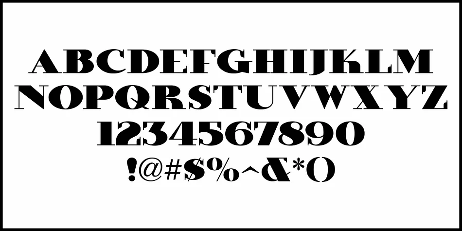 LAW OFFICE JNL by Jeff Levine Fonts — Decorative Font — thumbnail 3