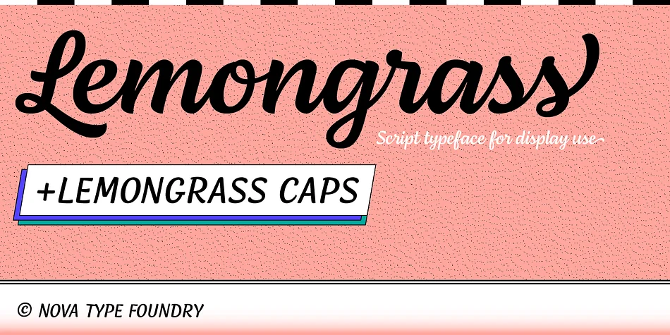 Lemongrass Script by Nova Type Foundry — Display Font