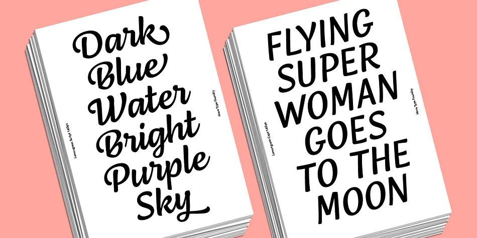 Lemongrass Script by Nova Type Foundry — Display Font — thumbnail 10