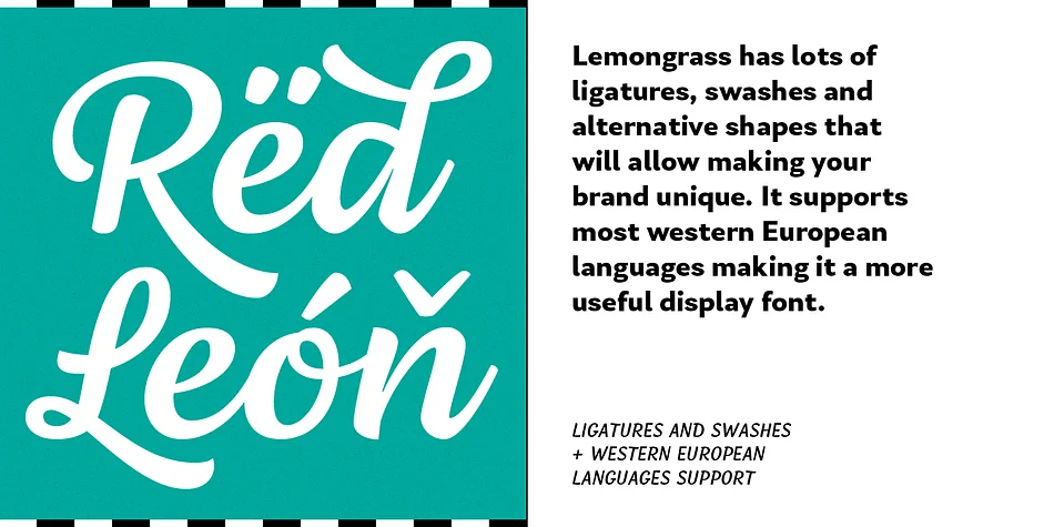 Lemongrass Script by Nova Type Foundry — Display Font — thumbnail 8