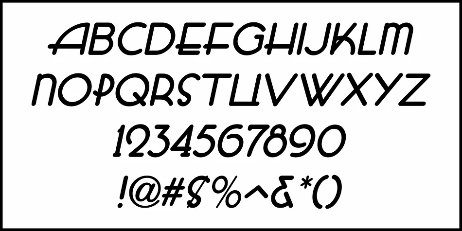 LETTERING BOOK JNL by Jeff Levine Fonts — Decorative Font — thumbnail 5