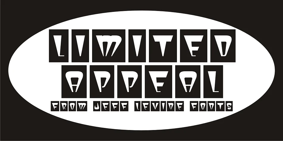 Limited Appeal JNL by Jeff Levine Fonts — Dingbats Font
