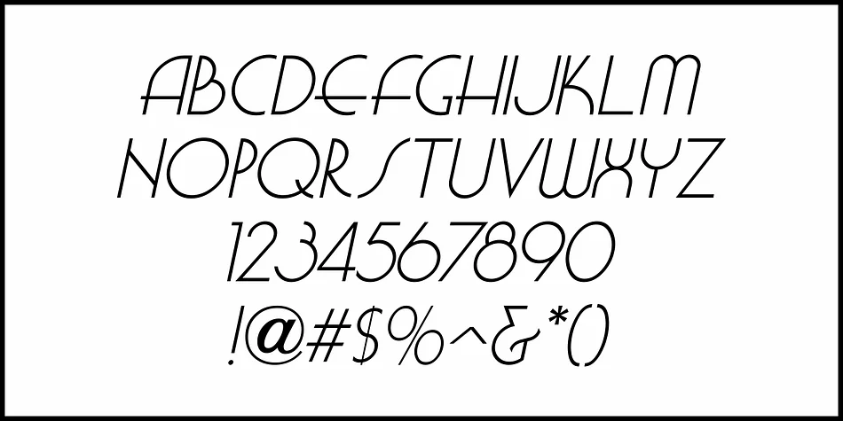 LOCAL JEWELER JNL by Jeff Levine Fonts — Decorative Font — thumbnail 5