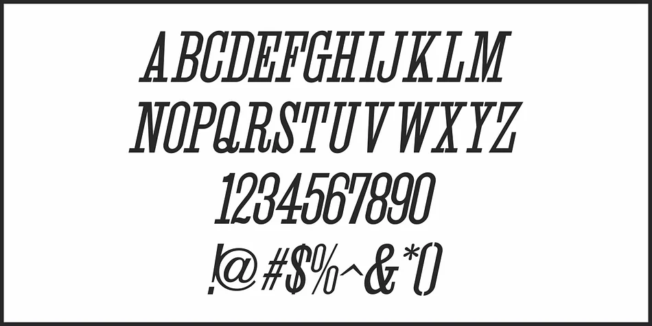 Local Printer JNL by Jeff Levine Fonts — Decorative Font — thumbnail 5