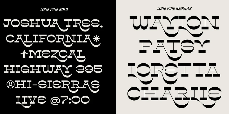Lone Pine by Hoodzpah — Decorative Font — thumbnail 10