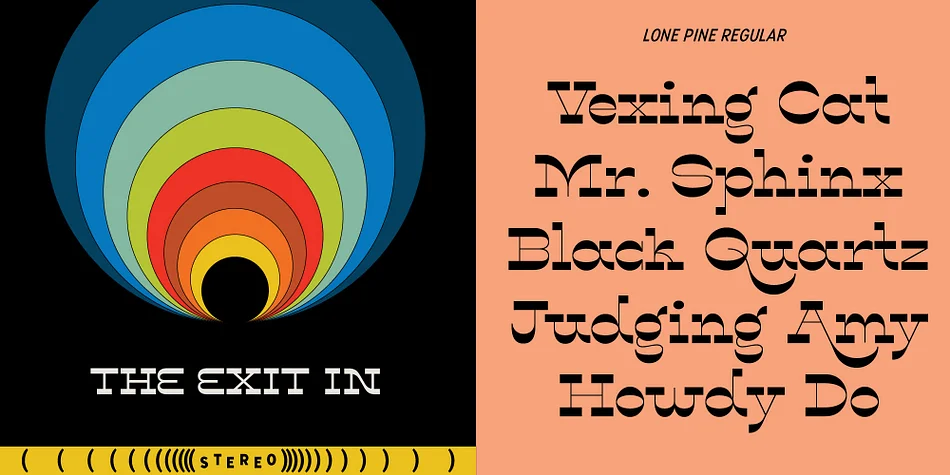 Lone Pine by Hoodzpah — Decorative Font — thumbnail 8