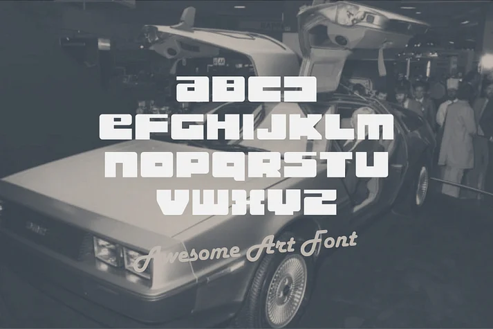 Lorean by Artyway — Display Font — thumbnail 3