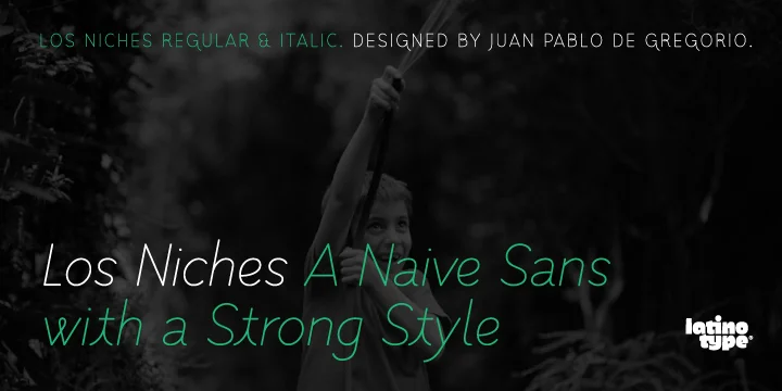 Los Niches by Latinotype — Display Font