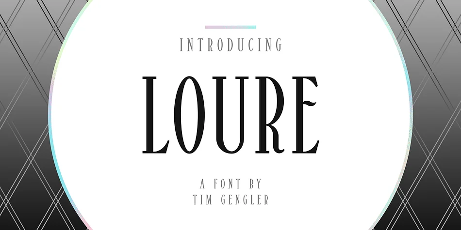 Loure by Bunny Dojo — Decorative Font