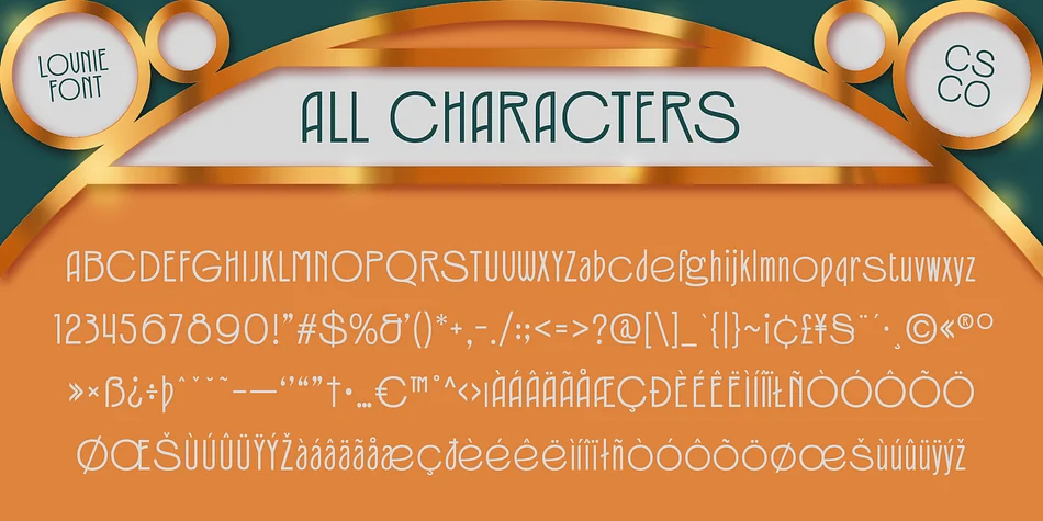 Lovnie by Craft Supply Co. — Decorative Font — thumbnail 6