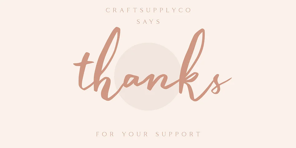 Lovya by Craft Supply Co. — Script Handwritten Font — thumbnail 6