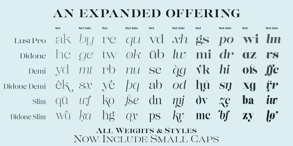 Lust Pro by Positype — Decorative Font — thumbnail 6
