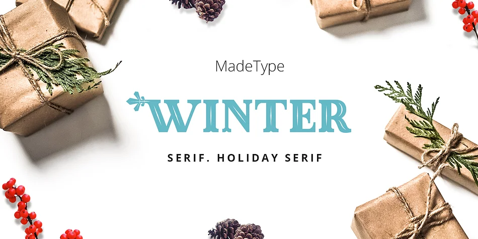 MADE WINTER by MadeType — Decorative Font
