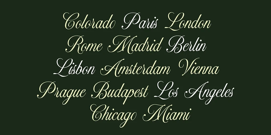 Madison Sauvage by Jolicia Type — Display Font — thumbnail 3