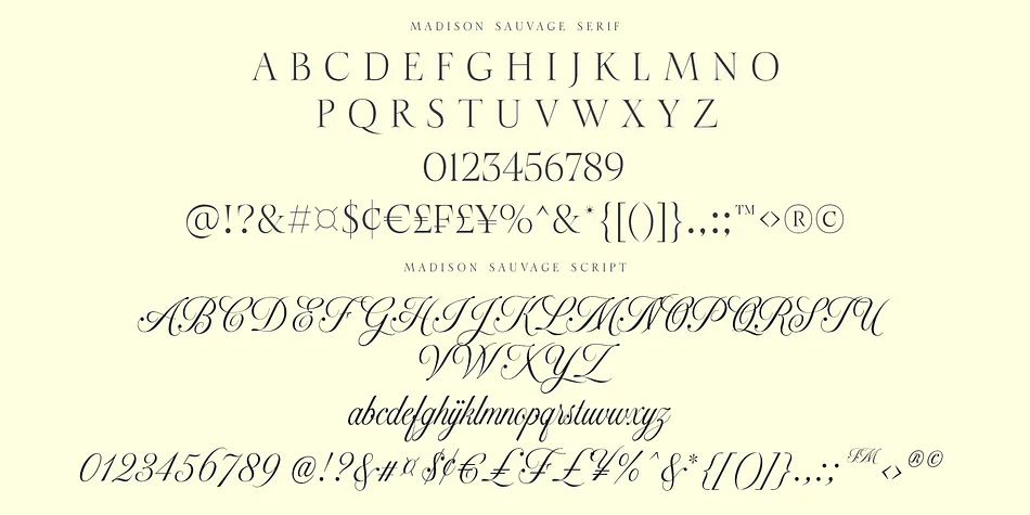 Madison Sauvage by Jolicia Type — Display Font — thumbnail 8