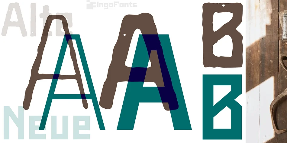 Maier's Nr.8 by ingoFonts — Display Font — thumbnail 2