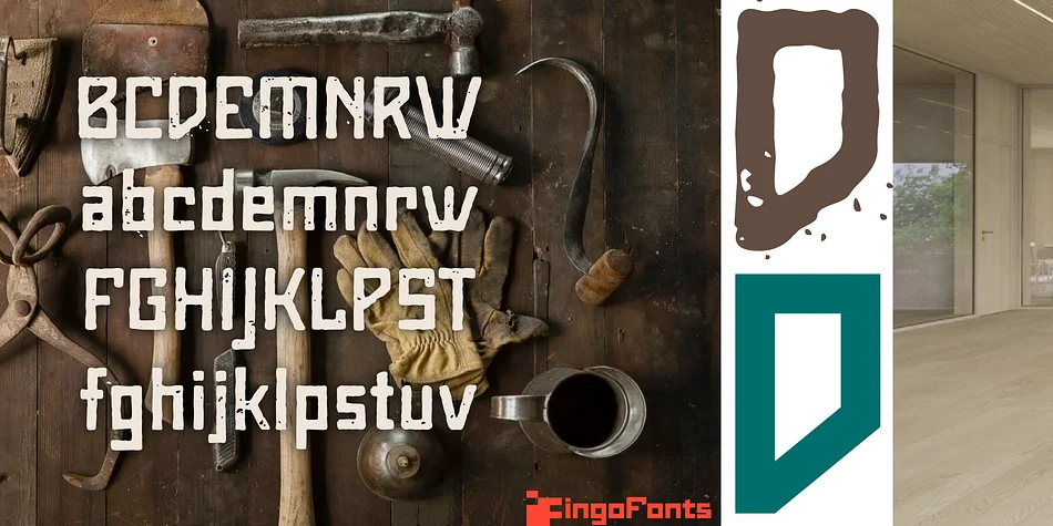 Maier's Nr.8 by ingoFonts — Display Font — thumbnail 3