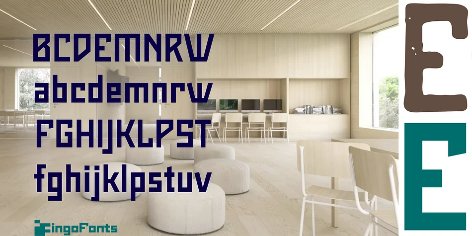 Maier's Nr.8 by ingoFonts — Display Font — thumbnail 4