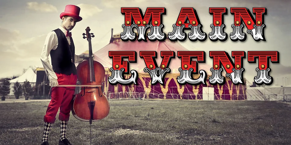 Main Event by FontMesa — Decorative Font