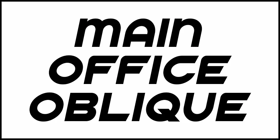 MAIN OFFICE JNL by Jeff Levine Fonts — Display Font — thumbnail 4